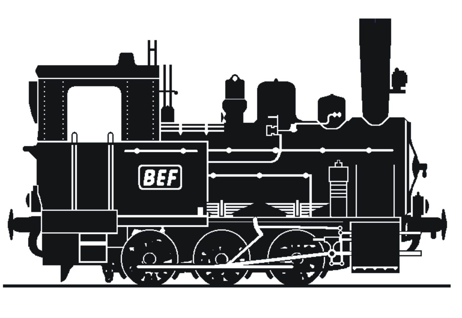 Logo Berliner Eisenbahnfreunde e.V.